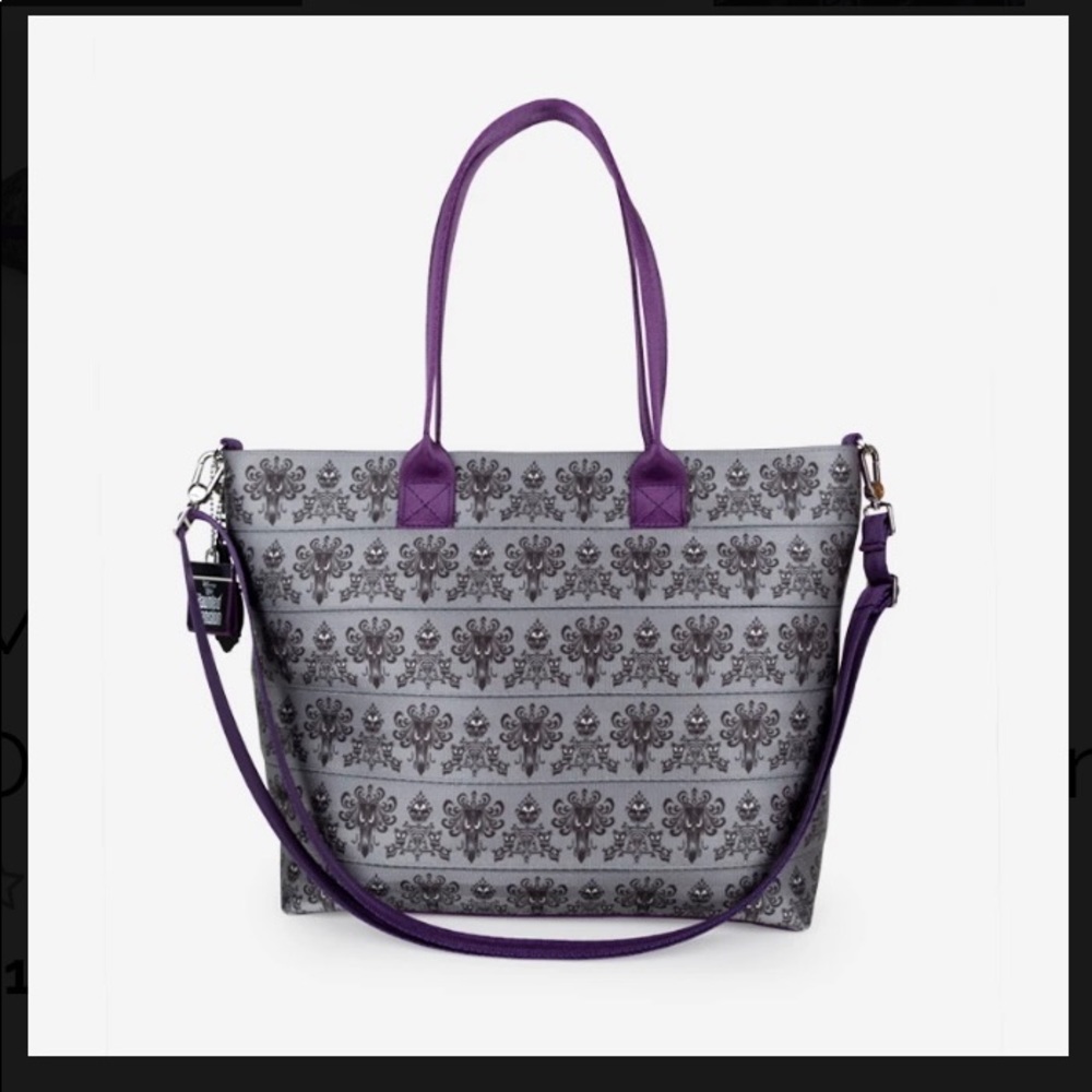 SOLD- Harveys Haunted Mansion Wallpaper Seatbelt Bag